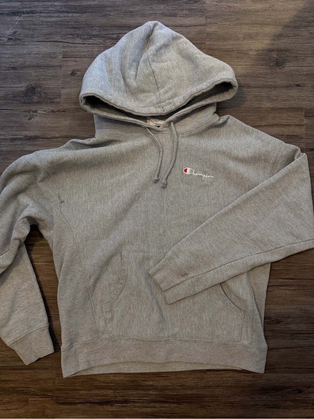 Champion Gray Pullover Hoodie